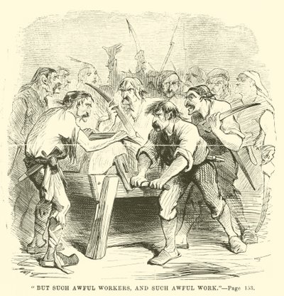 Ilustração para um conto de duas cidades por Charles Dickens de John McLenan
