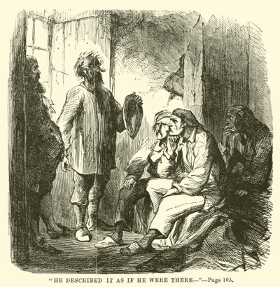 Ilustração para um conto de duas cidades por Charles Dickens de John McLenan