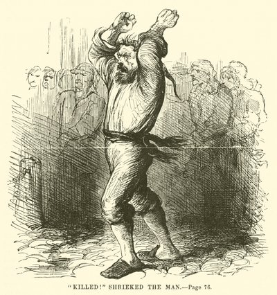Ilustração para um conto de duas cidades por Charles Dickens de John McLenan