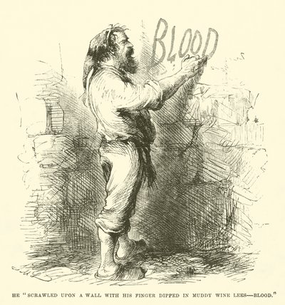 Ilustração para um conto de duas cidades por Charles Dickens de John McLenan