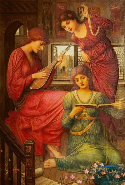 Nos dias dourados, de John Melhuish Strudwick