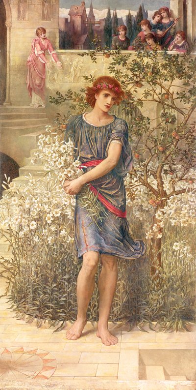 Meu amado desceu ao seu jardim, do Cântico das Canções de John Melhuish Strudwick