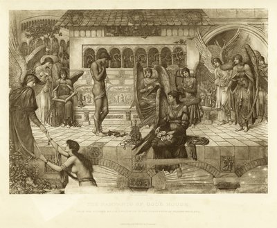 As Muralhas da Casa de Deus de John Melhuish Strudwick