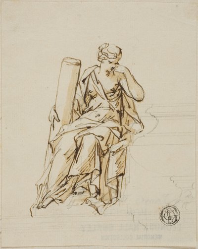 Fortitude: Projeto não executado para o Monumento ao Primeiro Duque de Marlborough de John Michael Rysbrack
