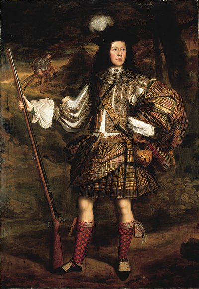 Um chefe das montanhas: Retrato de Lord Mungo Murray de John Michael Wright