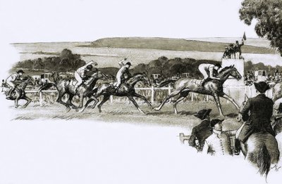 A corrida plana mais famosa da Grã-Bretanha, o Derby de John Millar Watt