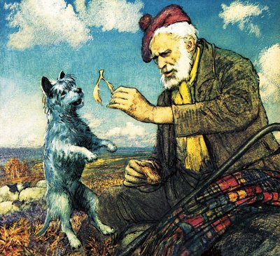 Greyfriars Bobby e Auld Jock de John Millar Watt
