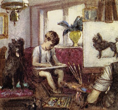 Howard Carter cresceu em Londres, filho de um artista (litografia a cores) de John Millar Watt