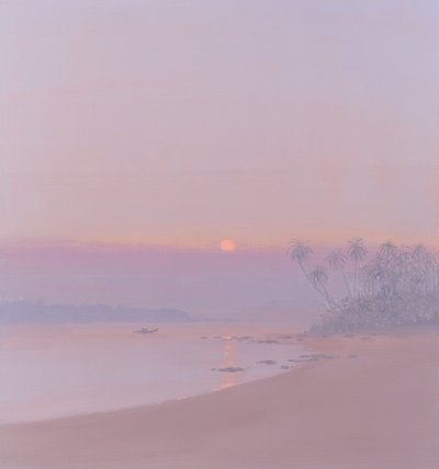 Barco Passando Panjim, 2002 de John Miller