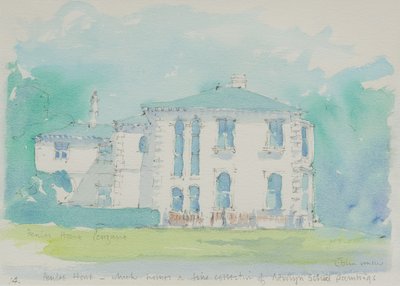 Penlee House, 1991 (wc no papel) de John Miller
