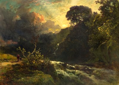 O rio em Spate de John Milne Donald