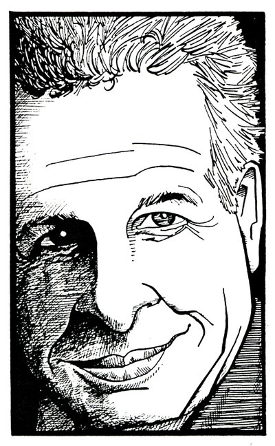 Alexander Goehr - retrato de John Minnion