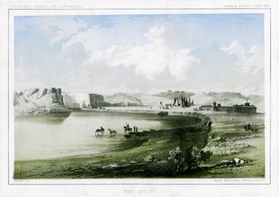 Fort Benton, Montana, EUA, 1856 de John Mix Stanley