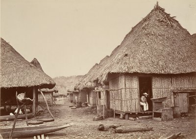 Cenário Tropical, Rua, Chipigana, 1871. de John Moran