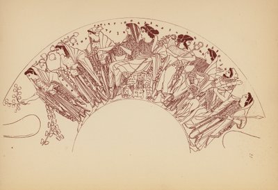 Fato de mulher da Grécia Antiga (litografia) de John Moyr Smith