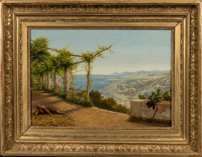Perto de Nice, 1872 de John Mulcaster Carrick