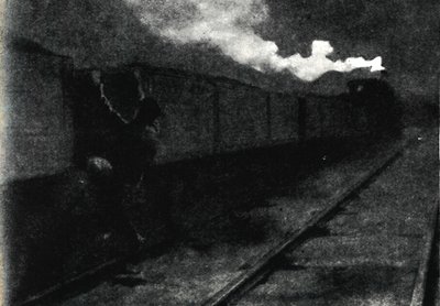 Escape by Train, novembro de 1899, 1945. de John Nash
