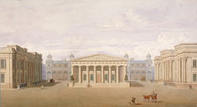 Trafalgar Square, Westminster, Londres, 1828 de John Nash