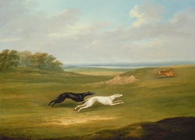 Running, uma Cena de Coursing de John Nott Sartorius