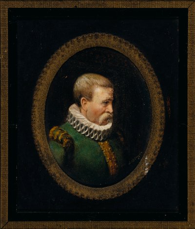 Retrato de um cavalheiro huguenote do tempo de Carlos IX de John O