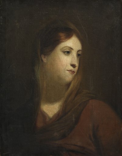 Esboço para uma cabeça feminina, c.1800 de John Opie