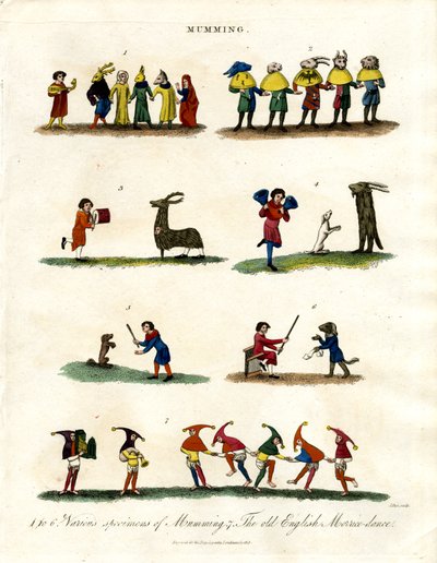 Representações históricas de mummery de John Pass