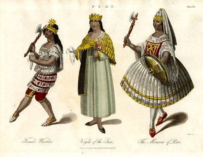 Figuras femininas peruanas de John Pass