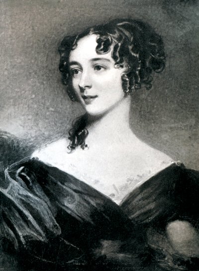 Jane Welsh Carlyle, figura literária do século XIX, 1909. de John Patrick