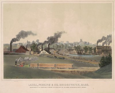 Lazell, Perkins & Co., Bridgewater, Massachusetts. de John Perry Newell