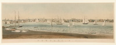 Newport, R.I. / Vista de Fort Wolcott, Goat Island de John Perry Newell