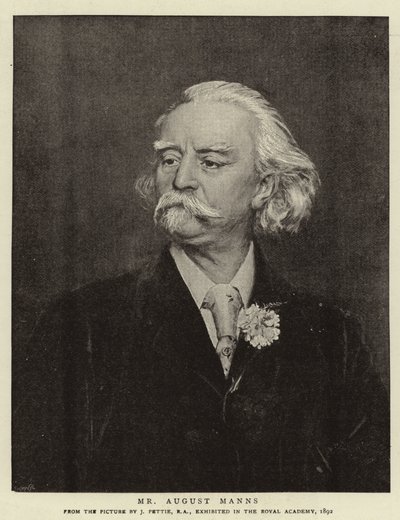 Sr. August Mann de John Pettie
