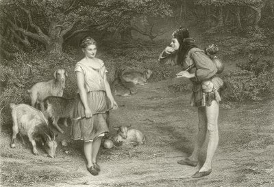 Touchstone e Audrey de John Pettie