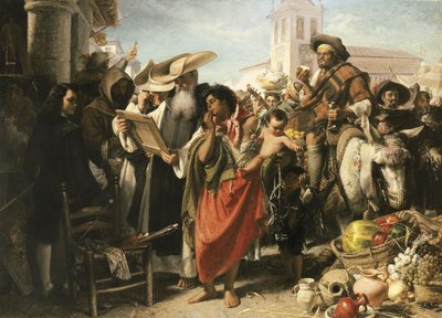 O início da carreira de Murillo, 1865 de John Phillip