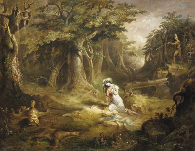 Resgate de Couros, 1832. de John Quidor