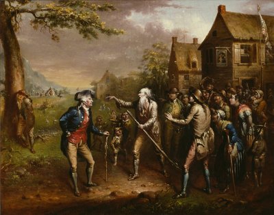 Rip Van Winkle, 1829. de John Quidor