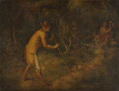 O Diabo e Tom Walker, 1856. de John Quidor