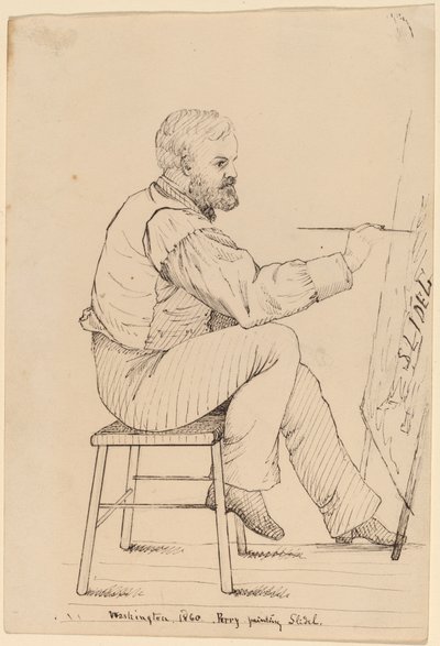 Série Sketch Class - E.W. Perry de John Quincy Adams Ward