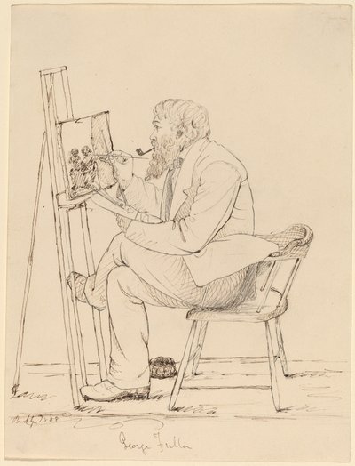 Esboçar - George Fuller de John Quincy Adams Ward