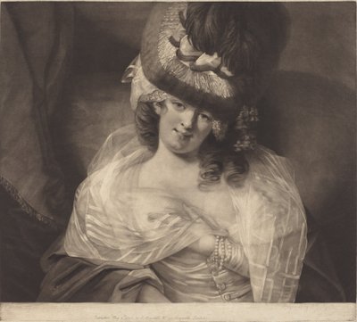 Love in Her Eyes Sits Sits Playing, 1778. de John Raphael Smith