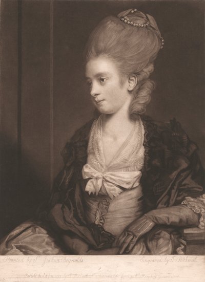 Miss Theophila Palmer de John Raphael Smith