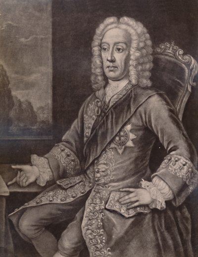 Philip Stanhope, conde de Chesterfield, estadista inglês, século XVIII 1894 de John Raphael Smith