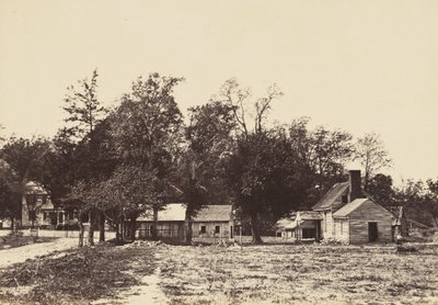 Mechanicsville, Virgínia., Abril de 1865 (impressão de albumina montada em papel de capa) de John Reekie