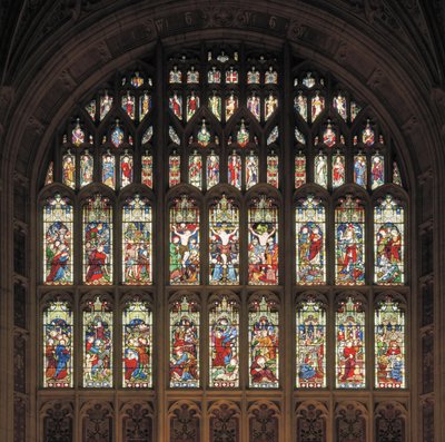 Janela leste, 1856 (vitral) de John Richard Clayton