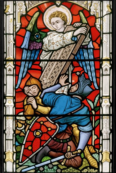 A ressurreição, 1862 (vitral) de John Richard Clayton