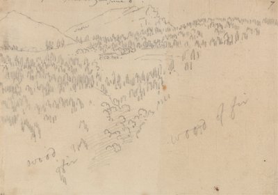 Entre Innsbruck e Schönberg de John Robert Cozens