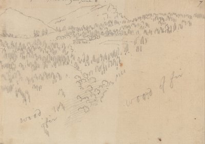 Entre Innsbruck e Schönberg de John Robert Cozens