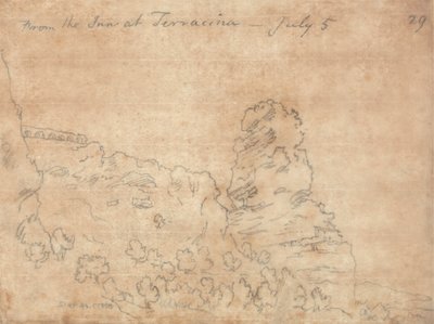 Da Pousada em Terracina de John Robert Cozens