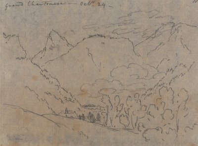 Grand Chartreuse, 24 de outubro de John Robert Cozens
