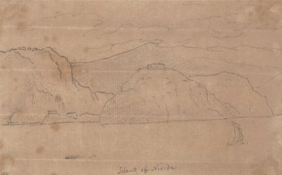 Ilha de Nisida de John Robert Cozens