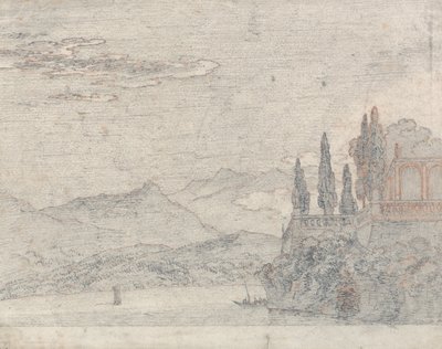 Ilha Borromeu, Lago Maggiore de John Robert Cozens